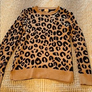 A New Day Leopard Print Sweater